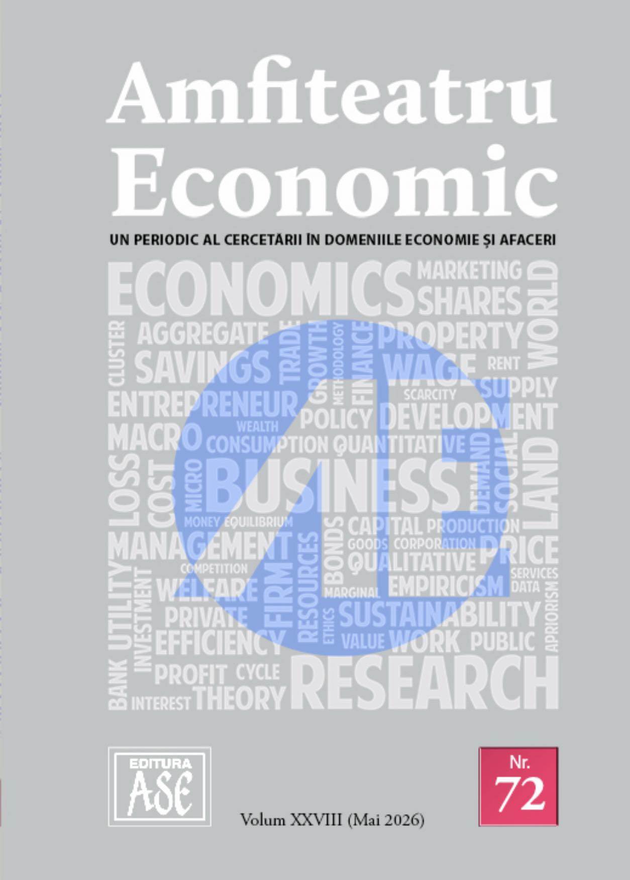 Revista Amfiteatru Economic nr. 72/2026